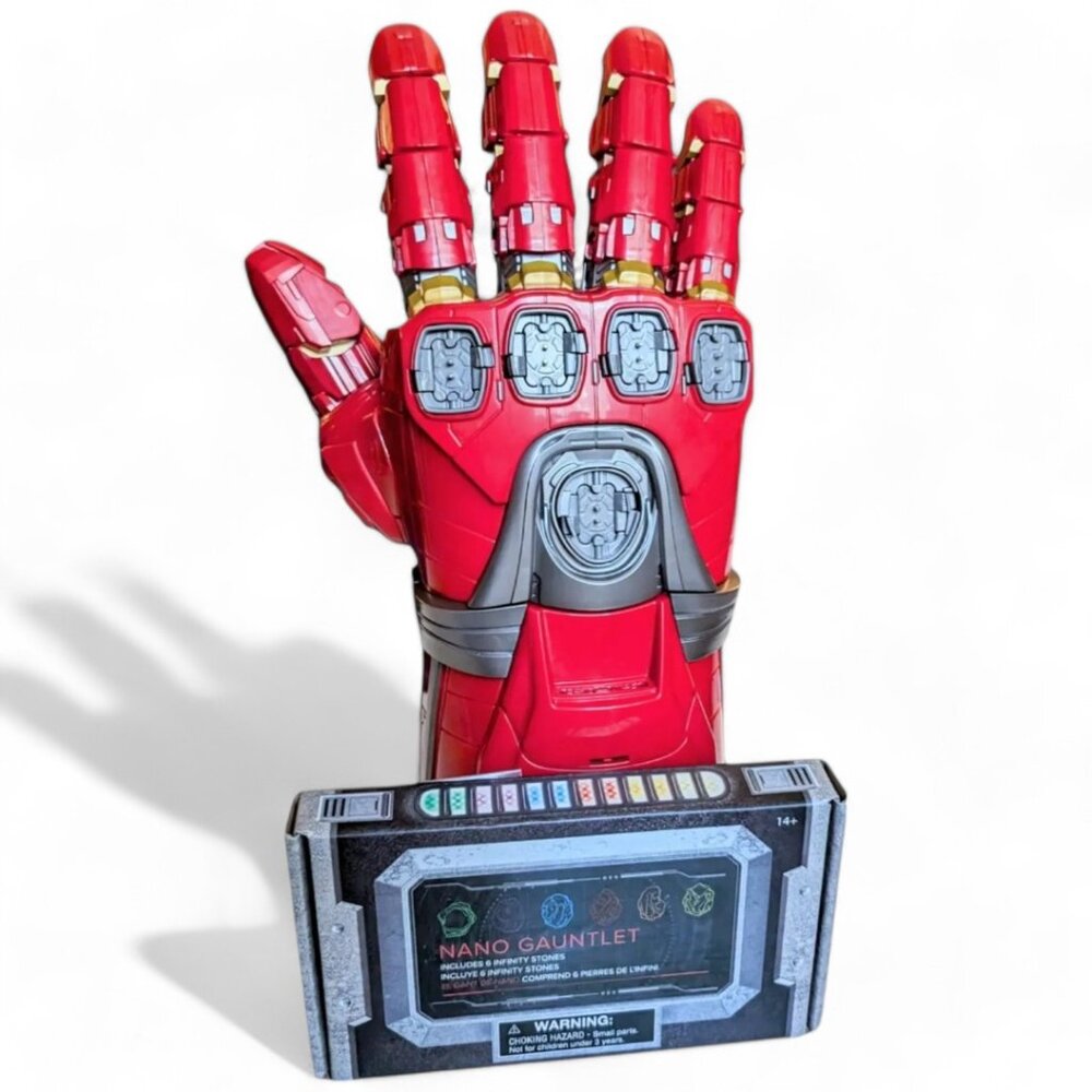 NEW Disney Parks Avengers Vault Iron Man Nano Infinity Gauntlet With/Stones